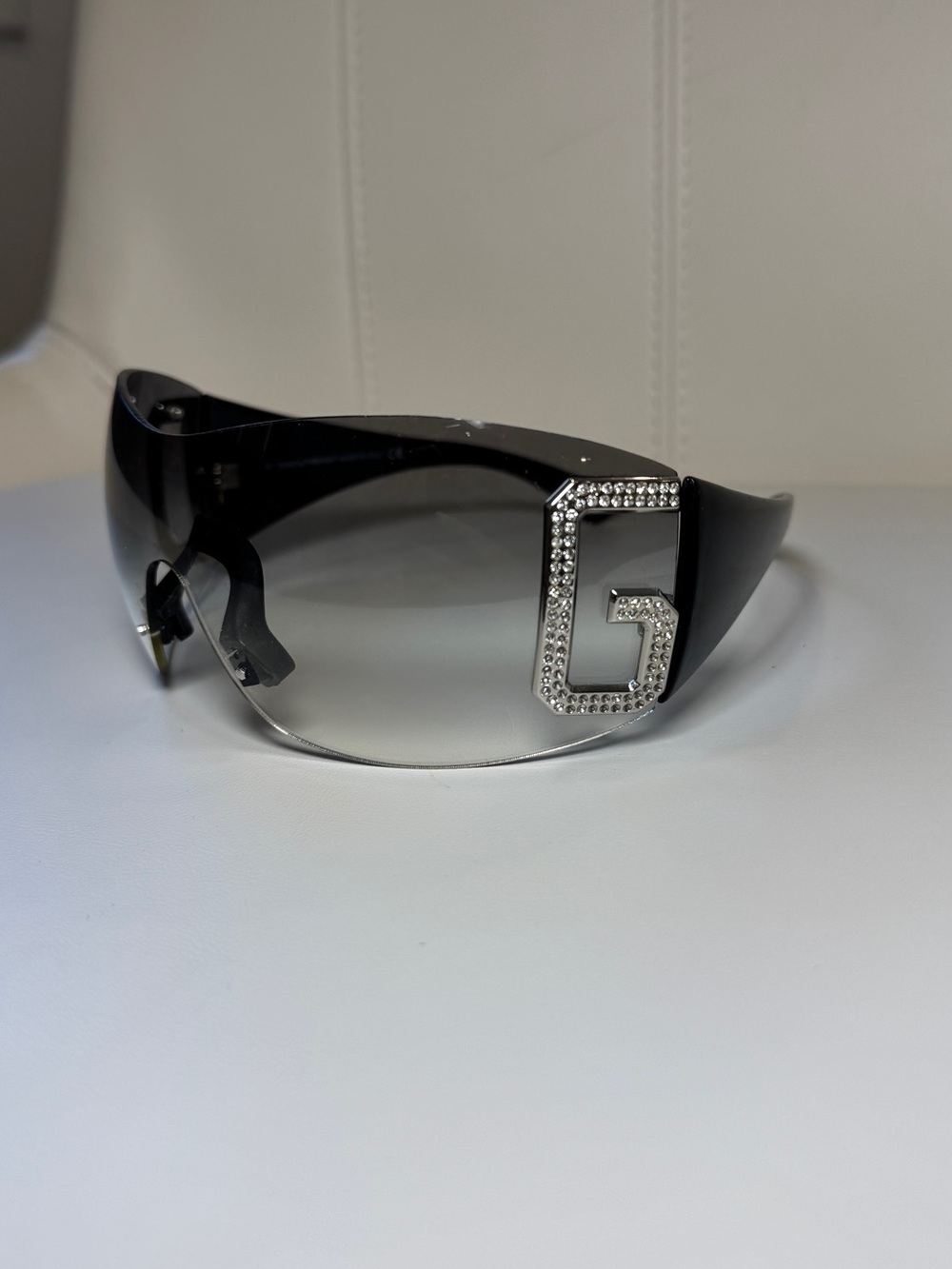 Dolce & Gabbana shield sunglasses y2k style